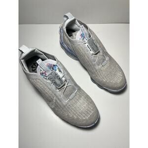 Nike Womens Air Vapormax 2020 FK Shoe Sneaker Sz 11.5 CJ6741 100 White Summit